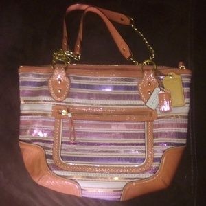 Poppy collection coach bag